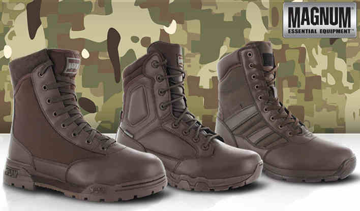 magnum camouflage boots