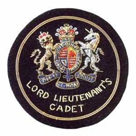 Lord Lieutenants Cadet Badge | Embroidered Badge | Cadet Direct