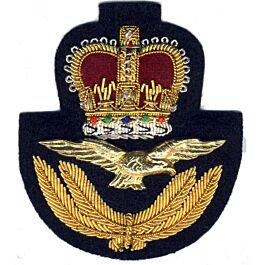 RAF Officers Cap Badge | Embroidered Badge | Cadet Direct