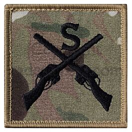 Sniper Qualification Badge, Subdued | Badges | Cadet Direct