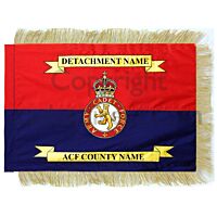 ACF Ceremonial Military Banner With Kings Crown