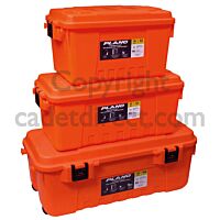 plano storage trunk orange