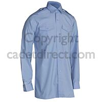 RAF Issue Mans Shirt, Blue, Long Sleeve