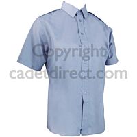 raf womans blue shirt short sleeve