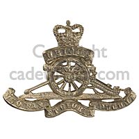 Royal Artillery O/R Cap/Peak Badge