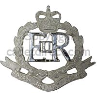 RMP Officers Silver Cap Badge