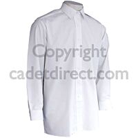 royal navy issue white uniform shirt mans