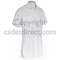 royal navy short sleeve mans shirt white