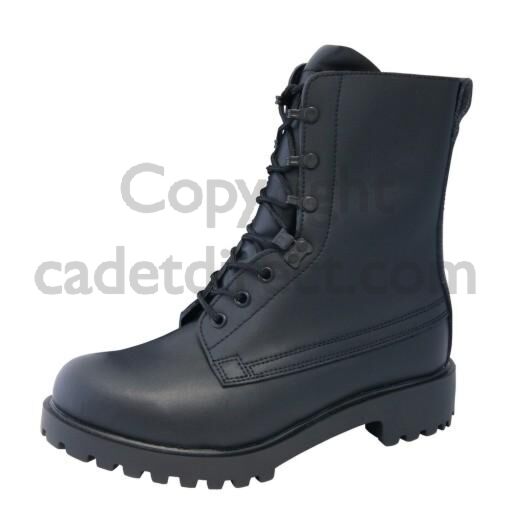 british assault boots black