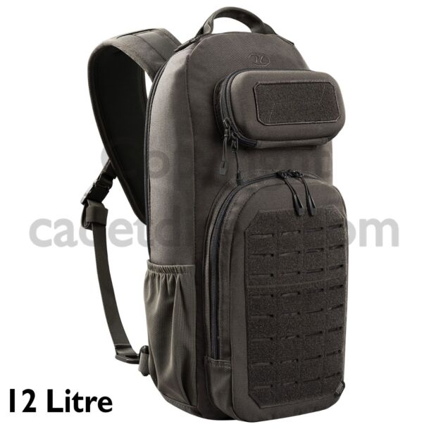 Highlander Dark Grey Stoirm Backpacks 3 sizes Cadet Direct