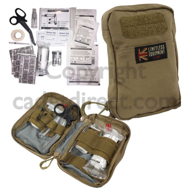 Alpha IFAK Individual First Aid Kit | 20 Piece | Limitless Equipment