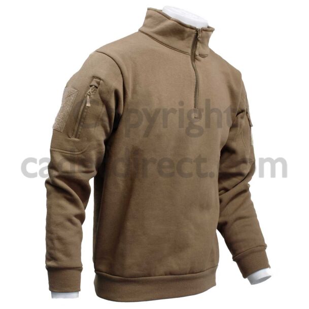 Mil-Tec Tactical Sweatshirt | Dark Coyote | Cadet Direct Ltd.