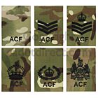 ACF MTP Rank Slides, Black Ranks