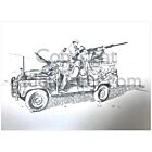 British Army Land Rover WMIK Artwork Print