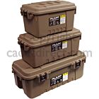 plano military storage trunk tan