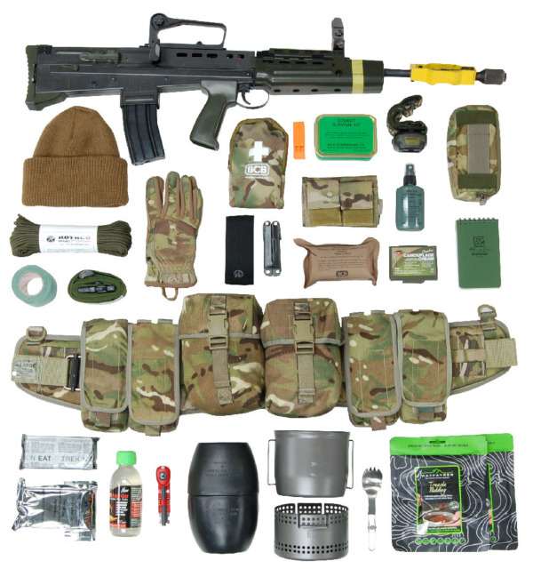 New Kit Layout for Cadets - Osprey Assault Order 2015
