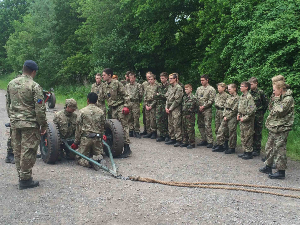 Cadet Direct visits Air Cadet Camp