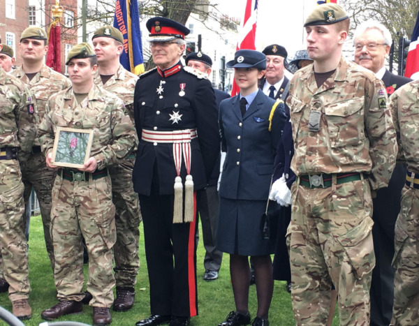 Air Cadet Becomes Lord Lieutenants Cadet