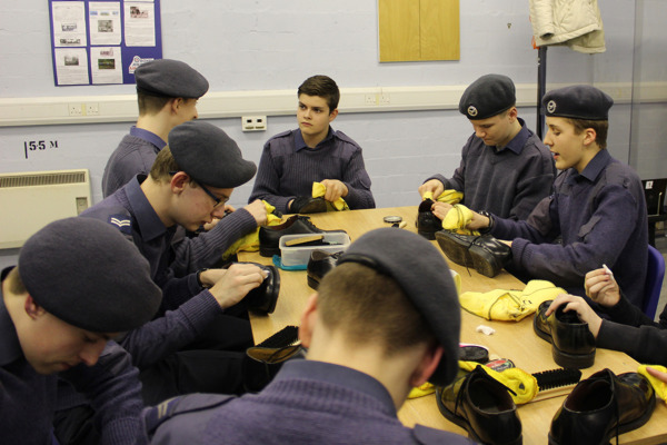 1414 (Crowborough) Sqn Air Cadets Invite Cadet Direct To Run Bulling Workshop