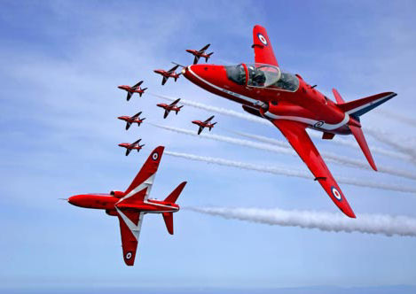 Spot the missing Red Arrow and win a MTP Airbourne Webbing Set!