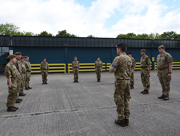 Adult Instructors Course at Fox Barracks, Chester