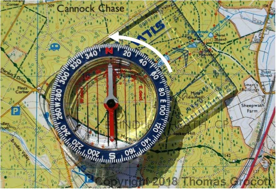 Turning the Compass Housing