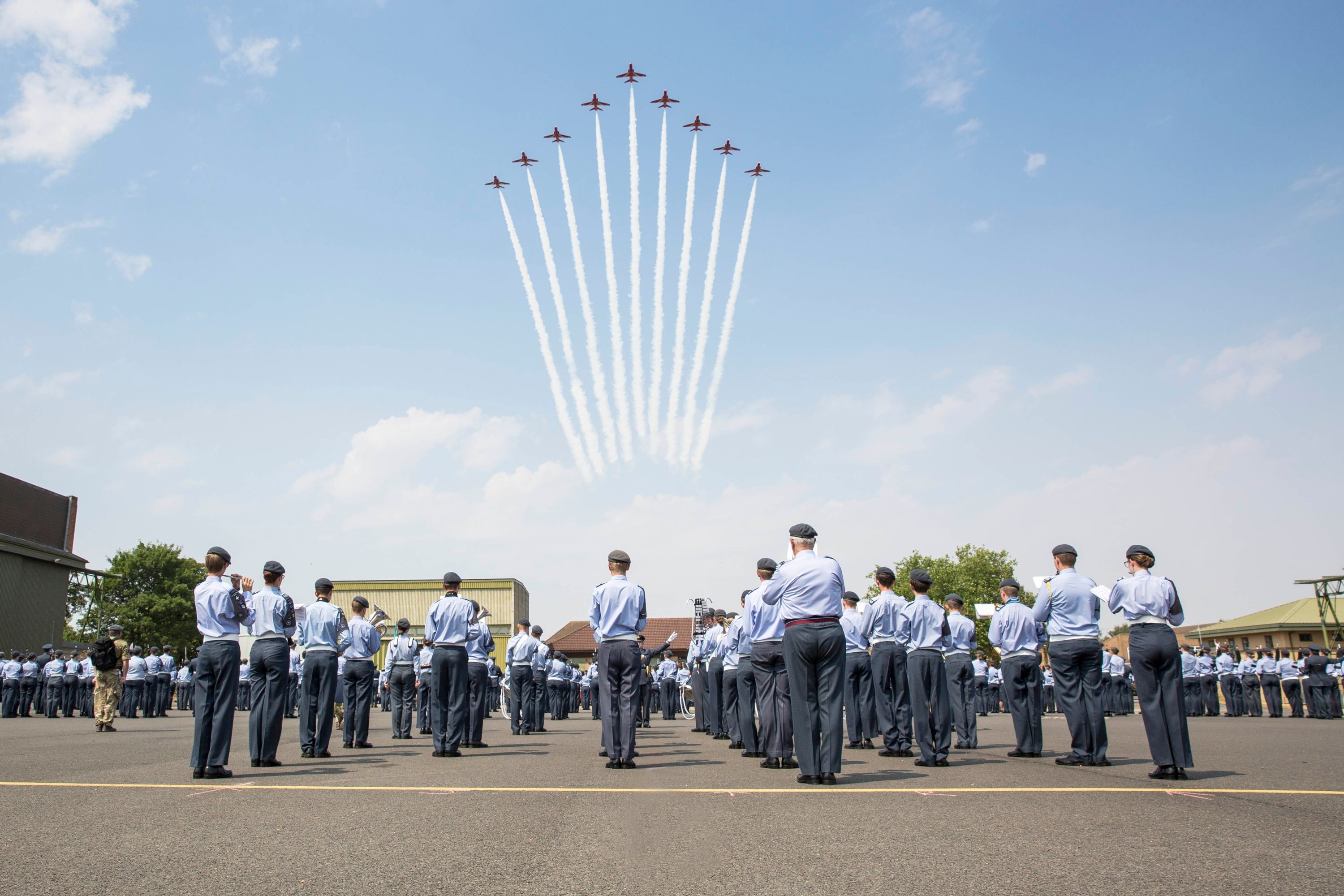 Air Cadets on Parade