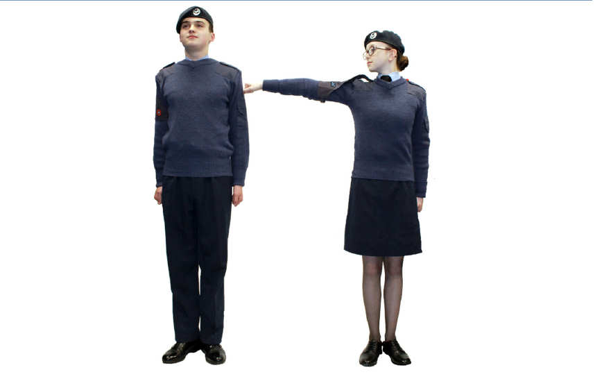 air cadet right dress