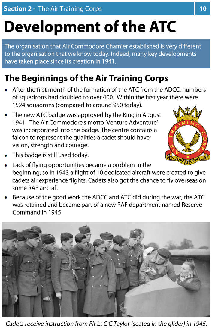 Development of the ATC