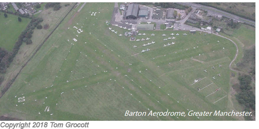 the grass airfield