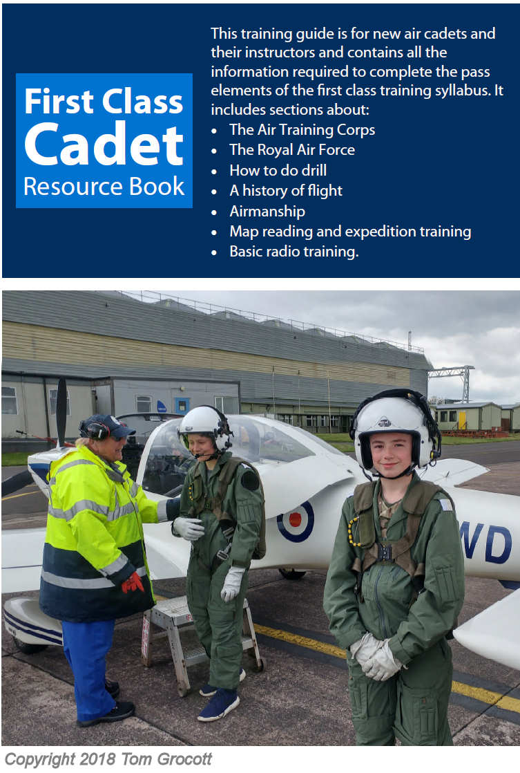 first class air cadet resource book