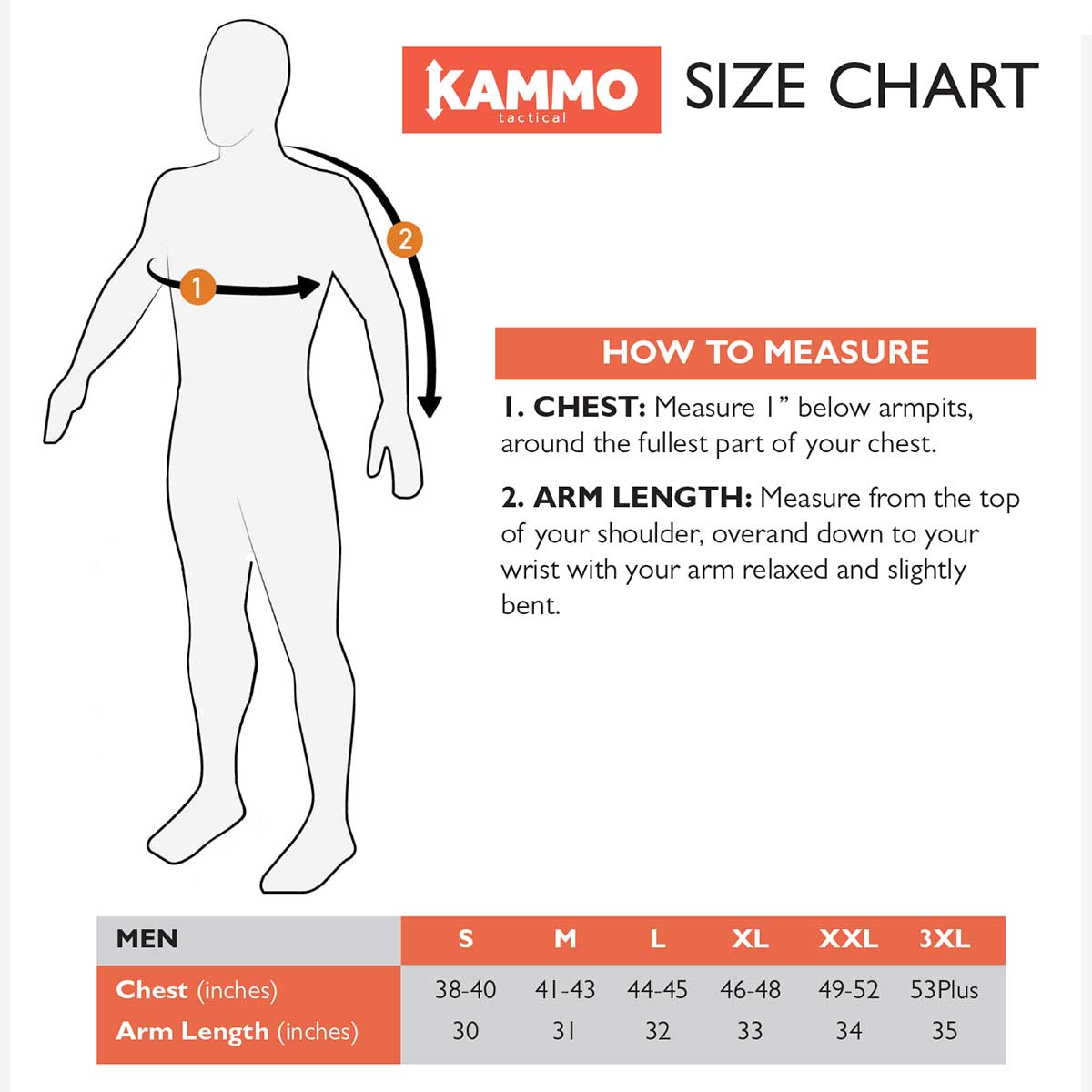 kammo sizing guide